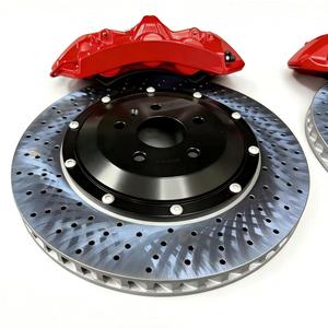 Kit <span class=keywords><strong>de</strong></span> Freinage Amélioré GT6 à 6 <span class=keywords><strong>Pistons</strong></span>, Étrier <span class=keywords><strong>de</strong></span> <span class=keywords><strong>Frein</strong></span> 6 <span class=keywords><strong>Pistons</strong></span> pour Land Rover Defender Discovery <span class=keywords><strong>4</strong></span>/5 Jaguar F-Pace XE XF XJ - Product Image 2