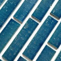 Azulejos Artesanales Esmaltados Azules Estilo Antiguo