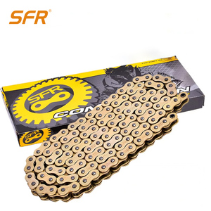 Kit de cadena de motocicleta de junta tórica OEM 520HO con cadena de carreras de oro de alta resistencia de enlace maestro para moto de cross ATV 190cc 250cc 450cc - Product Image 1