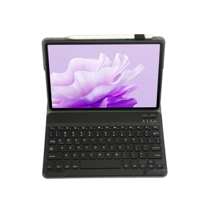 Teclado inalámbrico desmontable ultrafino con textura de piel de cordero AH17 con funda de cuero para tableta para Huawei MatePad 11,5 2023 - Product Image 4