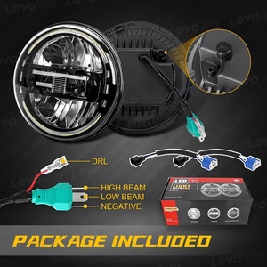 Faro LED de <span class=keywords><strong>7</strong></span> Pulgadas para Jeep Wrangler JK JKU 2007 2008 2009 2010 2011 2012 2013 2014 2015 2016 2017 2018 Modelo <span class=keywords><strong>King</strong></span> <span class=keywords><strong>Kong</strong></span> - Product Image 2