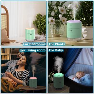 Humidificador Portátil LED <span class=keywords><strong>Mini</strong></span> de 350 ml con Rociador de Agua, Recargable por USB, Humidificador de Aire para Coche, Funciona con Batería, para Uso Doméstico - Product Image 5