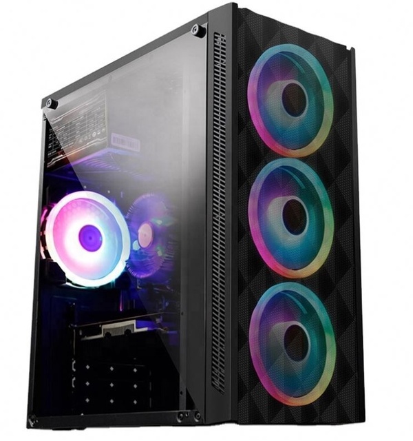 Gaming Pc Core I7 8700 3.2GHz 22 Inch System Unit GTX 1060 6GB Cheap Price High Quality Oem Gamer Desktop Computer
