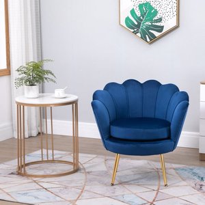 Nordic Tufted Relax ing Fabric Arm Lounge Samt Freizeit stühle Hochwertige Einzels ofa stühle
