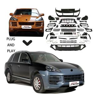 Kit de carrosserie de rénovation d'usine pour <span class=keywords><strong>Porsche</strong></span> <span class=keywords><strong>Cayenne</strong></span> 957 2007 <span class=keywords><strong>2008</strong></span> 2009 2010 3.6L 4.8L 4.8T Mise à niveau vers 2025 9Y0.2 Pare-chocs - Product Image 1