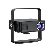 Projecteur portable à mise au point automatique, compatible 4K, home cinéma intelligent T950S, Android Wifi, mini LED 1080P, projecteur extérieur