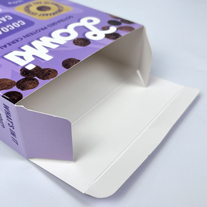 Tùy chỉnh có thể gập lại ván carton lưu trữ bao bì thực phẩm nhà sản xuất ngũ cốc bán lẻ các tông hiển thị hộp sản phẩm dập nổi - Product Image 4