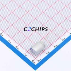 Condensador Sólido A759KR227M1VAAE024, Componente de Orificio Pasante (THT), D8xL13mm 220uF 20% 35V 170mA120Hz - Product Image 1