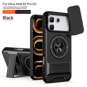 Funda Protectora Lichicase con Carga Inalámbrica, Soporte Plegable, Ventana Deslizante y Carcasa Magnética para Infinix <span class=keywords><strong>Note</strong></span> 60 Ultra - Product Image 5