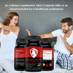 Amaz Private Label Natuurlijk Kruidenextract <span class=keywords><strong>Epimedium</strong></span> <span class=keywords><strong>Sagittatum</strong></span> Mannelijke Energie Capsules voor Volwassen Mannen, 60 stuks - Product Image 6