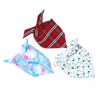 Bandana pour chien imprimé coloré personnalisé, doux et respirant, foulard triangulaire tendance pour animaux de compagnie, pour chiens de petite, moyenne et grande taille, à porter au quotidien