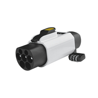 Adaptateur de chargeur EV personnalisé 7KW 32A 220V NACS, convertisseur Tesla vers GBT, adaptateur de charge pour voiture BYD