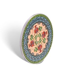 Hot Selling Hand Held Mirror Professional Pad Enamel Blank <b>Vanity</b> Travel <b>Make</b> <b>up</b> PU Pouch Cosmetic Mirror - Product Image 6