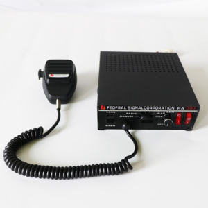 เครื่องขยายเสียงไซเรนอิเล็กทรอนิกส์ในรถยนต์ PA300 200 วัตต์ พร้อมไมโครโฟน LED คุณภาพดี ราคาดี ใช้ไฟ DC12V/24V สำหรับรถยนต์ รถบรรทุก รถพยาบาล - Product Image 1