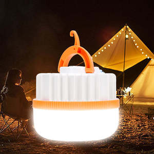 Linterna LED Portátil Recargable para Camping, Luz de Pesca Ajustable con Gancho Magnético para Trabajos al Aire Libre, Reparaciones y Banco de Energía - Product Image 2