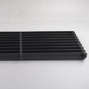 <span class=keywords><strong>Plaque</strong></span> de gril en sergé rayé élargi au gaz pour steak - Product Image 3
