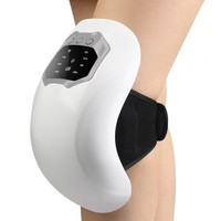 Meistverkauftes Fußwärmetherapie-Massagegerät Intelligenter Wärmeschutz für Füße, Knie und Beine Kniebandage mit Rotlicht-Vibration