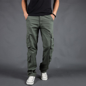 Vente à chaud de pantalons à jambe droite pantalons pour hommes pantalons pantalons cargo de créateurs - Product Image 6
