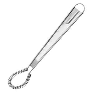 Batteur à œufs manuel en acier inoxydable <span class=keywords><strong>de</strong></span> 8 pouces - <span class=keywords><strong>Fouet</strong></span> à tête à ressort pour œufs, miel, crème et pâtisserie, compatible lave-vaisselle et écologique - Product Image 2