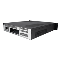 Boîtier rack 2U, 2 emplacements PCIe pleine hauteur, refroidisseur CPU 75 mm, acier 1,2 mm, 3 ventilateurs 8025, alimentation ATX 480 mm, OEM ODM