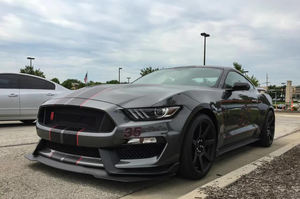 Kit de mise à niveau réfléchissant pour ford <span class=keywords><strong>mustang</strong></span> 2015 — 2017, pare-chocs avant de bonne qualité, modèle GT350R, livraison gratuite - Product Image 6