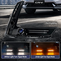 Feux avant de voiture BI LED bifocaux pour Honda CRV 2023 2024 2025 – Modification du projecteur laser de faisceau, feux de jour et clignotants