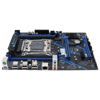 Motherboard PC HUANANZHI X99 PD4 Performa Tinggi DDR4 128GB untuk Gaming dengan Dukungan CPU Xeon untuk Desktop
