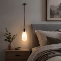 Lustre de salle à manger avec abat-jour en verre, noir et or, LED, E27, hauteur réglable, luminaire suspendu moderne pour îlot de cuisine