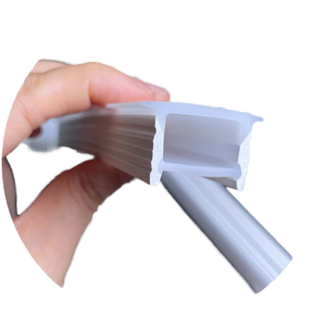 Remplacer le couvercle de <span class=keywords><strong>tube</strong></span> au néon en silicone de profil en aluminium <span class=keywords><strong>LED</strong></span> Strip Cover Dryw Différentes tailles 10x10 12x12 14x14 pour les néons - Product Image 4