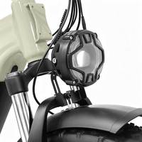 Bicicleta Eléctrica Nueva Directo de Fábrica EMOKO, 26 Pulgadas, Neumáticos Anchos, Batería de 48V 20Ah Extraíble con Llave, Doble Amortiguador