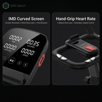 Caminadora Eléctrica Plegable para el Hogar, Máquina Inteligente para Correr con Pantalla LED, Altavoz Bluetooth, Motor Silencioso, Plataforma para Caminar que Ahorra Espacio