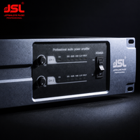 Amplificateur de puissance classe D 2x3500W 1x15750W en pont 100V 70V à tension constante 2U pour système de sonorisation PA professionnel