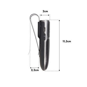 ชุดลำโพงแฮนด์ฟรีในรถยนต์ BT 5.0 Audiocore AC480 A2DP ลำโพง 2W รองรับ <span class=keywords><strong>Google</strong></span> <span class=keywords><strong>Siri</strong></span> - Product Image 4