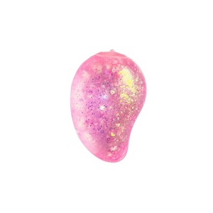 Mango Squishy Stress Relief <b>Toy</b> Slow Rebound Fruit Shaped Moldable Gold Glitter Squeeze <b>Toys</b> Silicone Plastic - Product Image 4