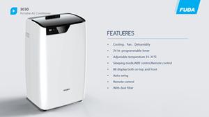 Aire Acondicionado Portátil de 14000 BTU con Calefacción y Refrigeración para Uso en Exteriores, Hogares y Hoteles - Precio de Fábrica - Product Image 3