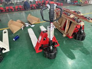 Truk Pallet Listrik Kapasitas Angkut 2 Ton Baterai Lithium Harga Pabrik Gudang - Product Image 4