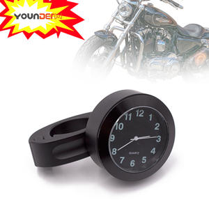Fit 7/8 \ "<span class=keywords><strong>montre</strong></span> de <span class=keywords><strong>guidon</strong></span> de <span class=keywords><strong>moto</strong></span>, montres étanches de <span class=keywords><strong>guidon</strong></span> de <span class=keywords><strong>moto</strong></span> pour Harley - Product Image 2