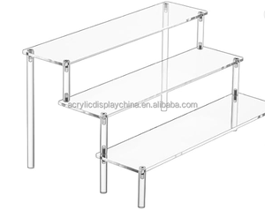 Penjualan laris rak penyimpanan akrilik <span class=keywords><strong>Display</strong></span> berdiri langkah akrilik pemegang rak penyimpanan - Product Image 2