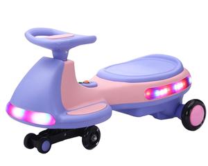 बच्चों के लिए इलेक्ट्रिक विगल कार 12 वी बैटरी 550 मोटर वाहन चलाने वाले बच्चों के लिए पेडल रिचार्जेबल फ्लैशिंग व्हील के साथ - Product Image 1