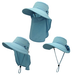 Sombrero de Pesca, Gorra de Béisbol de Secado Rápido con Protección para Cara y Cuello, Sombrero de Ala Ancha con Protección Solar - Product Image 5