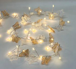 <span class=keywords><strong>Guirnalda</strong></span> <span class=keywords><strong>de</strong></span> Cristal <span class=keywords><strong>LED</strong></span> para Ambiente Festivo, <span class=keywords><strong>Luces</strong></span> Decorativas para Interiores Románticos, Elegantes Faroles Ornamentales para el Hogar - Product Image 2