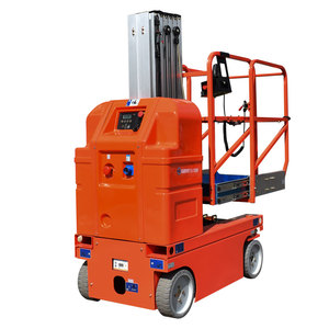 6-11M điện trên không người đàn ông Nâng Nền tảng tự hành nhỏ thủy lực dọc mast Lift để bán - Product Image 5