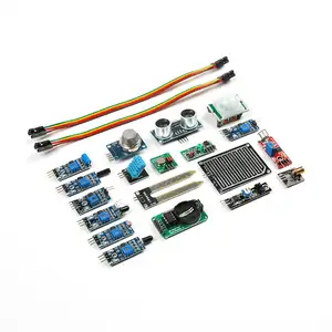 Linh kiện điện tử cho UNO Mega Nano Micro Pro Mini Leonardo 24-in-1 Nhiều màu Mô-đun cảm biến mâm xôi Set cho Arduino