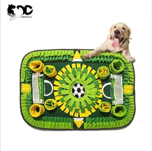 Tapete de cheirar para cães Geerduo, tapete de alimentação lenta para treinamento de cães, logotipo personalizado, fácil limpeza e limpeza