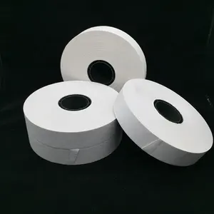 20mm High Temperature Paper Tape Hot Melt White Brown Kraft Paper Currency Banding Tape Roll