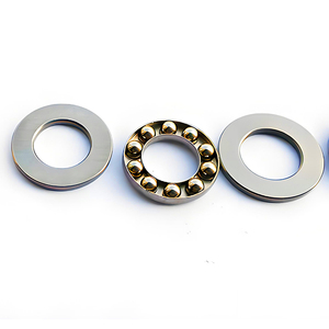 ID 3 4 6 7 8 9 10 12mm Mini cuscinetto a sfera a spinta piatta F3-8 F4-10 F6-12 F7-15 F8-14 F9-17 F10-18M tre pezzi cuscinetto - Product Image 5