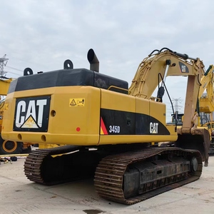 Excavatrice CAT345 d'occasion d'occasion Caterpillar d'origine, pelle hydraulique sur chenilles, machines de construction en Chine - Product Image 1