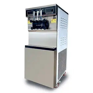 High Quality Soft Serve 3 Flavor Used Vending Soft Serve Ice Cream Machine With Super Performance