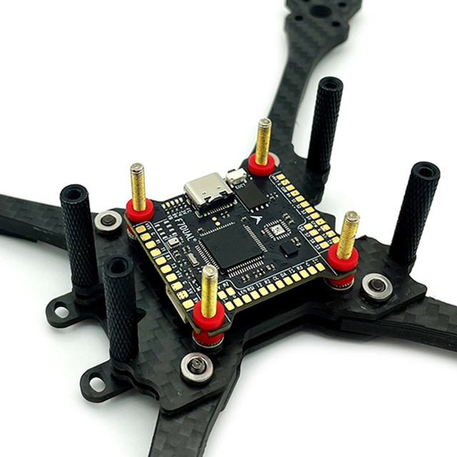 AOCODA-RC F7 Dual Flight Controller for X8 for DJI HD FPV Drone BMI270/MPU6000 3-6S BEC Betaflight/INAV Metal Material