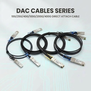 Câble DAC QSFP+ 40G 1m 3m 5m Câble Twinax en cuivre passif à connexion directe pour commutateur et aggrégation de centre de données - Product Image 2